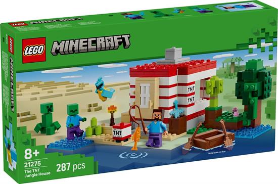 LEGO MINECRAFT CASA NELLA GIUNGLA ESPLOSIVA
