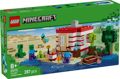 LEGO MINECRAFT CASA NELLA GIUNGLA ESPLOSIVA