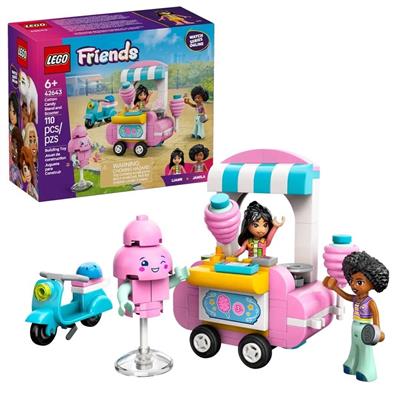 LEGO FRIENDS BANCARELLA ZUCCHERO FILATO E SCOOTER
