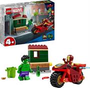 LEGO AVENGERS IRON MAN C/MOTO E HULK