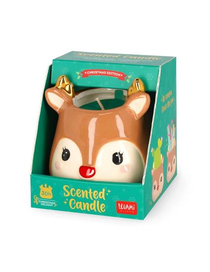 CANDELA PROFUMATA RENNA NATALE LEGAMI