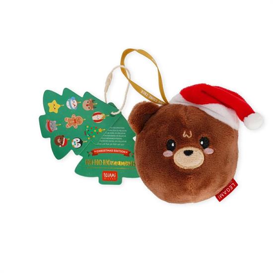 HO-HO-HORNAMENTS TEDDY - DECORAZIONE NATALIZIA PELUCHE LEGAMI