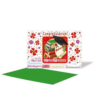 BIGLIETTO LAUREA P/SOLDI