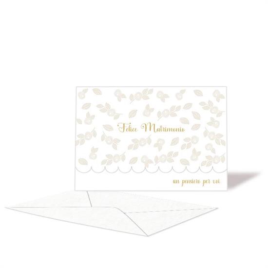 BIGLIETTO NOZZE P/S FELICE MATRIMONIO