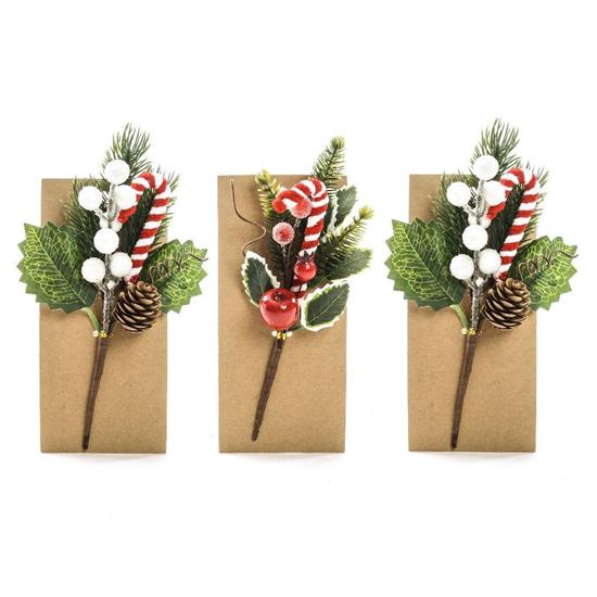 PICK NATALE 20cm ASS.