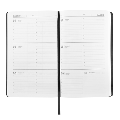 AGENDA 2026 EASTPAK LARGE WEEK BLACK