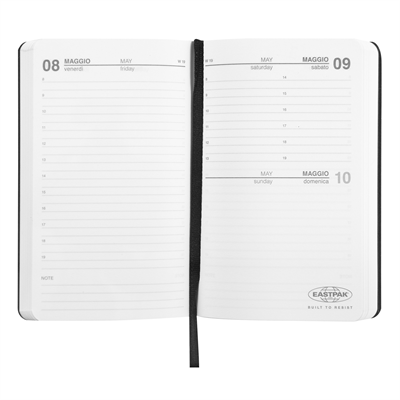 AGENDA 2026 EASTPAK MIDI DAY BLACK