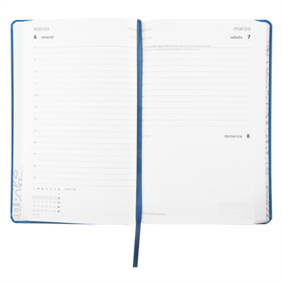 AGENDA 2026 WWF LARGE DAY AZZURRO