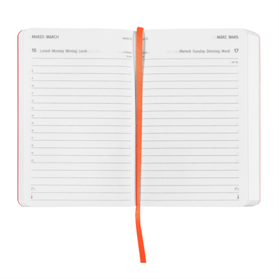 AGENDA 2026 KAOS MIDI DAY BLACK & ORANGE
