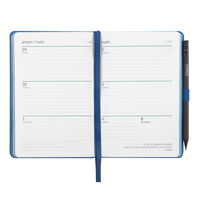 AGENDA 2026 COMIX MEDIUM WEEK BLUE