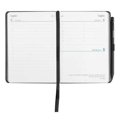 AGENDA 2026 COMIX MINI DAY BLACK TX