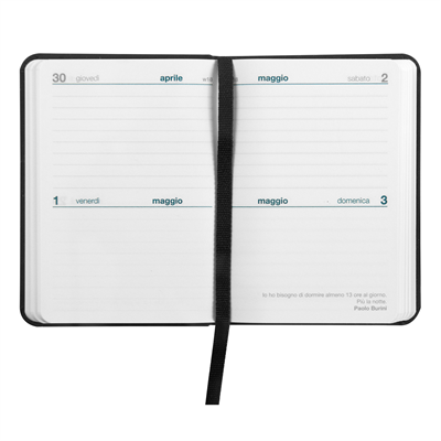 AGENDA 2026 COMIX SMALL BIDAY BLACK