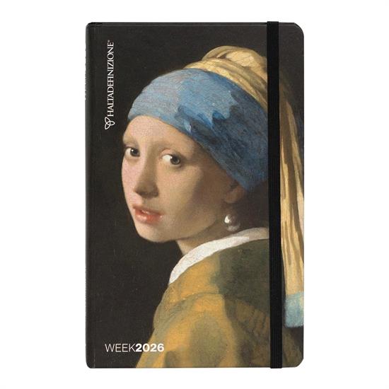 AGENDA 2026 HALTADEFINIZIONE LARGE WEEK ORECCHINO DI PERLA