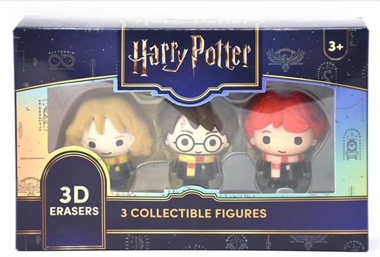 GOMME HARRY POTTER 3D 3pz