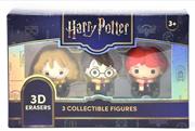 GOMME HARRY POTTER 3D 3pz
