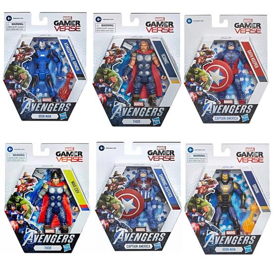 AVENGERS 15cm MARVEL GAMER VERSE modelli ass.