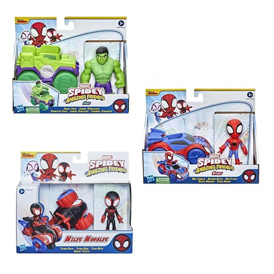 SPIDEY VEICOLO E PERSONAGGIO modelli ass.