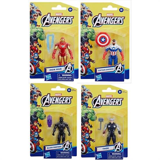 AVENGERS 10cm EVERGREEN FIGURE ASS.