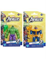AVENGERS 10cm EVERGREEN FIGURE DELUXE ASS.
