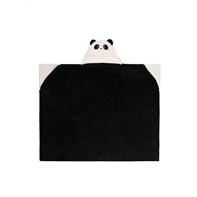 COPERTA PANDA CON CAPPUCCIO - COSY HUGS LEGAMI