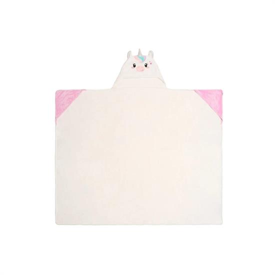 COPERTA UNICORN CON CAPPUCCIO - COSY HUGS LEGAMI