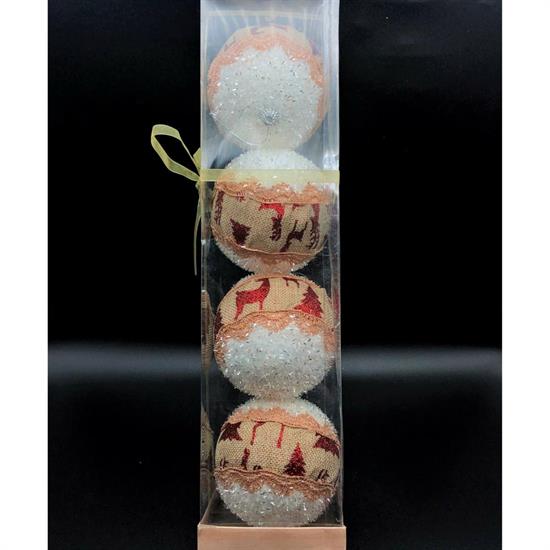 PALLE JUTA ALB/RENNE 10cm 4pz  .m