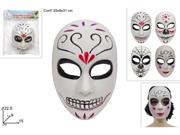 MASCHERA BIANCA DECORATA ASS.