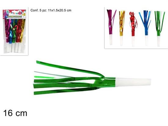 TROMBETTE SONORE 5pz METAL