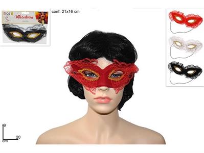 MASCHERINA DONNA C/MERLETTO