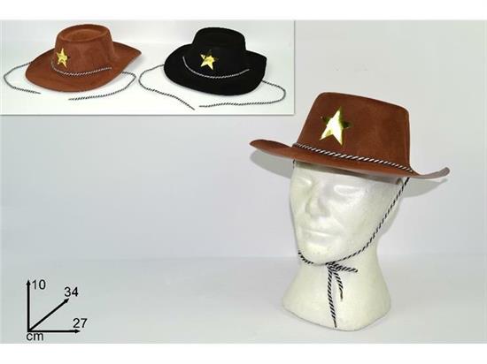 CAPPELLO SCERIFFO FLOCCATO