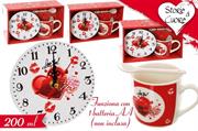 SET LOVE TAZZA E OROLOGIO