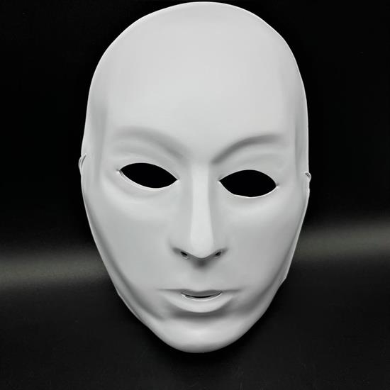 MASCHERA BIANCA UOMO LUSSO