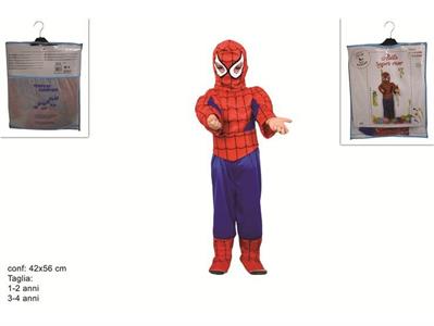 COSTUME SUPER EROE 1/2 3/4 ANNI