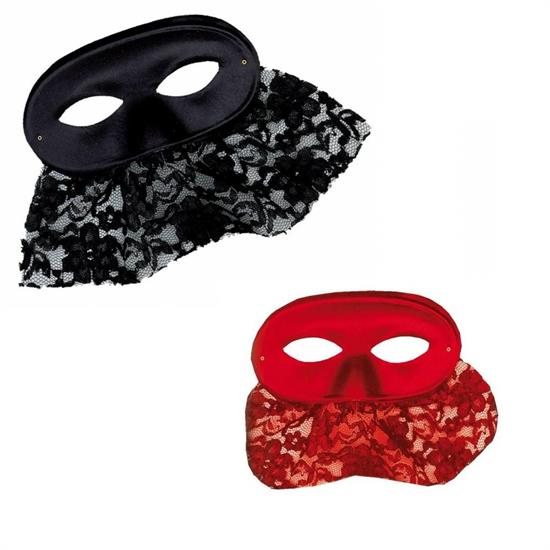 MASCHERINA C/BAUTTA PIZZO DOMINO .m