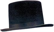 CAPPELLO CILINDRO NERO FELTRO