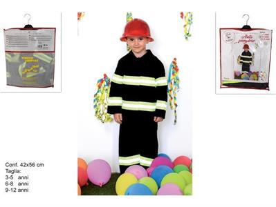 COSTUME POMPIERE TG.ASS.