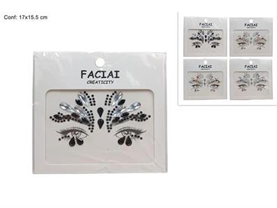 BRILLANTINI E STRASS X IL VISO ASS.