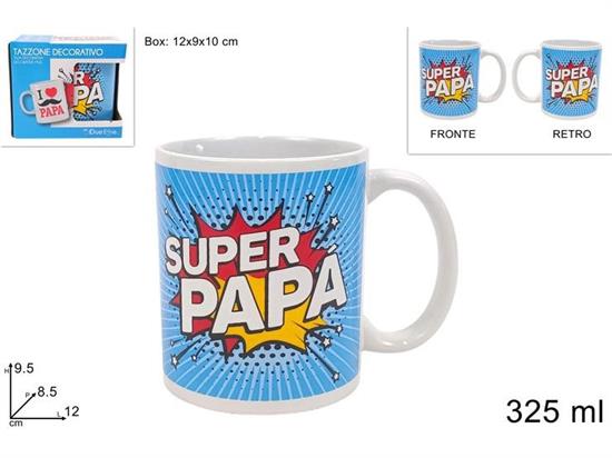 TAZZA PAPA' 325ml ASS. IN BOX