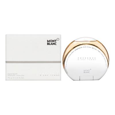 EDT MONT BLANC PRESENCE D'UNE FEMME 75ml DONNA