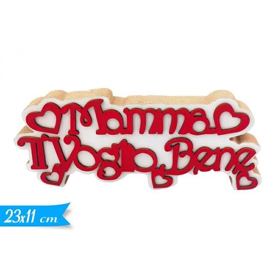 DECORAZIONE MAMMA TI VOGLIO BENE