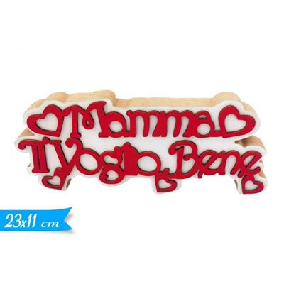 DECORAZIONE MAMMA TI VOGLIO BENE