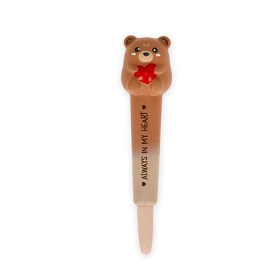 PENNA SQUEEZIES GEL LEGAMI - TEDDY BEAR - limited ed. - ink nero