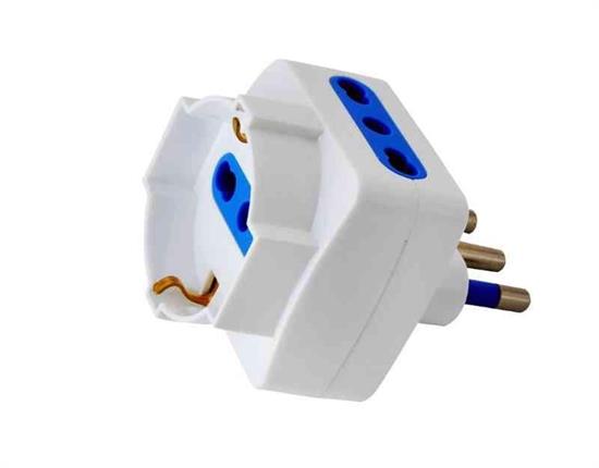ADATTATORE MULTIPLO 16A 3 PRESE new