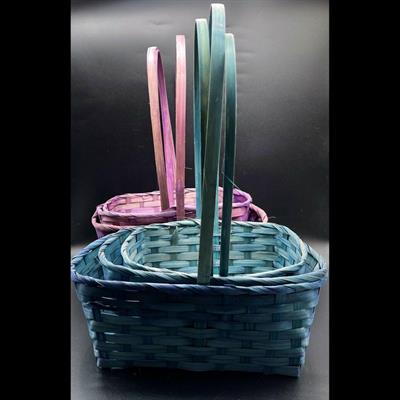 CESTINO C/MANICO RETTANG.