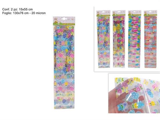 CELLOPHANE PASQUA 2pz