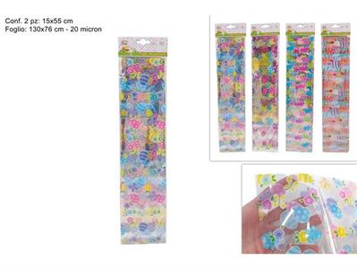 CELLOPHANE PASQUA 2pz
