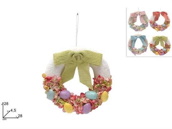 DIETROPORTA C/FIOCCO E UOVA 28cm