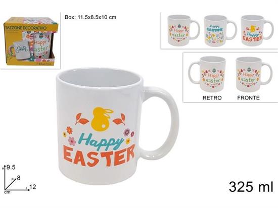TAZZA PASQUA 310ml ASS. HAPPY EASTER