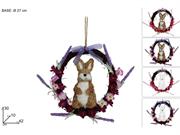 DIETROPORTA PASQUA ANELLO INTRECCIATO 27cm