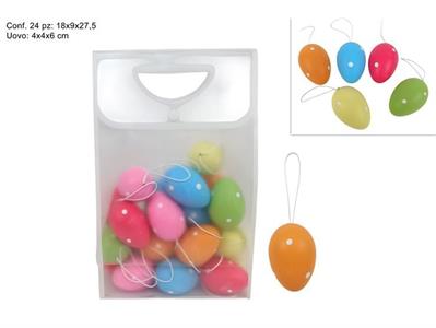 UOVA COLORATE 24pz IN SACCHETTO